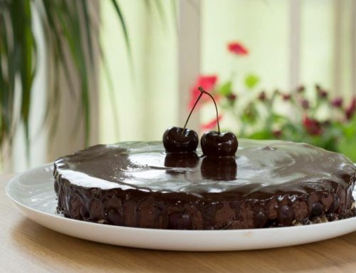 Сыроедный торт «Счастье шокоголика»